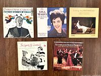 Front covers of all five LPs
