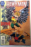 Front cover showing Hawkman #11 comic book