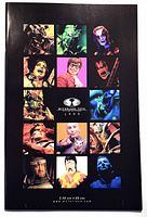 Back cover showing grid of character images, McFarlane Toys 1999 logo and price
