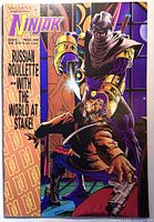 Front cover showing artwork, title, issue number, publisher logo, price