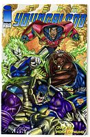 Front cover showing Team Youngblood #1 branding and artwork