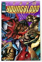 Front cover of Team Youngblood #3 comic showing title, issue number, Image Comics logo, cover art
