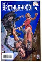 Front cover of The Brotherhood #5 comic book