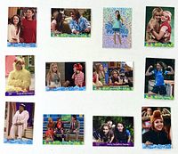 Front view of all 12 cards laid out
