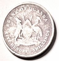 Obverse view showing coat of arms and denomination