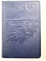 Front cover showing embossed cloth design and title