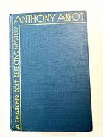 Front cover showing green cloth and yellow lettering