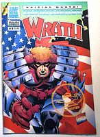 Front cover of Wrath #1 comic showing artwork, price, publisher logos