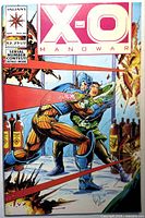 Front cover of X-O Manowar #20 comic book