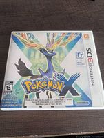 Front of Pokemon X case