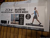 Retail box showing GoZone Walking Pad with product image