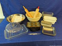 overview of all bakeware items