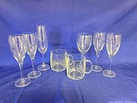 group shot showing all barware pieces