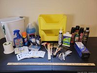 Entire lot overview showing all household goods