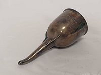 Side view showing full funnel profile