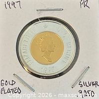 Obverse view showing Queen Elizabeth II portrait, year 1997 visible