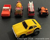All five Tonka diecast vehicles grouped