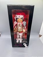 Boxed Elvis Presley nutcracker front view