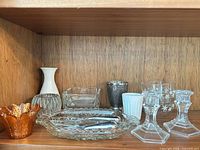 Full lot on shelf showing majority of items