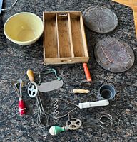 Group shot of all items on countertop