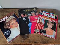 Group shot of the three magazines laid out
