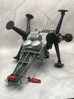 Three-quarter front view of the Space Crawler showing overall design and components