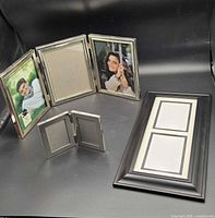 All three frames front view