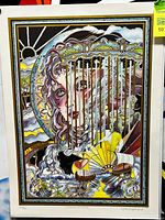 Full view of signed limited edition print