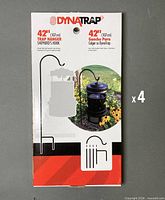Front of Dynatrap 42" shepherd hook box