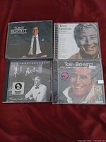 All four Tony Bennett CDs in jewel cases