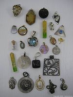 Full layout of all 25 pendants