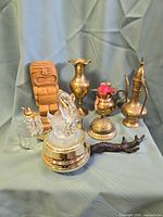 Group shot showing all decorative items together