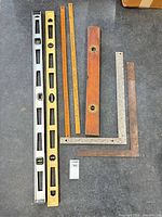 Group shot of all seven measurement tools