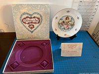 Plate front, box exterior, brochure card