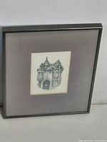 Framed artwork front view