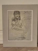 Framed Picasso print full view