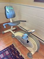 Full view of Classic 4975 recumbent exercise bike