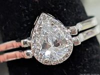 clear CZ side of reversible ring