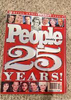 Front cover showing People Weekly 25 Years issue