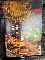 Front cover showing title and food photograph