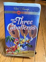 Front cover of VHS The Three Caballeros Gold Collection