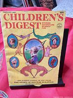 Front cover of February 1968 Children’s Digest magazine showing title, price and Doctor Dolittle artwork