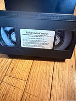 Front view of VHS cassette showing title label Ballin Outta Control