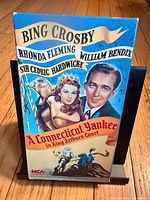 Front cover of VHS slipcase with artwork and cast names