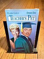 Front of VHS slipcase showing title and stars