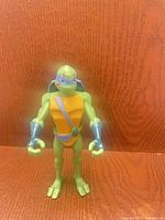 Front view of Leonardo figure standing upright