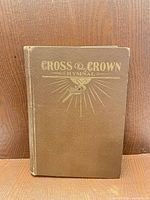 Front cover showing title, colour, and gilt design