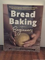 Front cover of Bread Baking for Beginners paperback