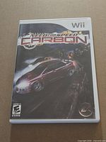 Front cover of Need for Speed: Carbon Wii game case