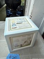 Top panel showing title A Block Grow On and name/weight/height spaces